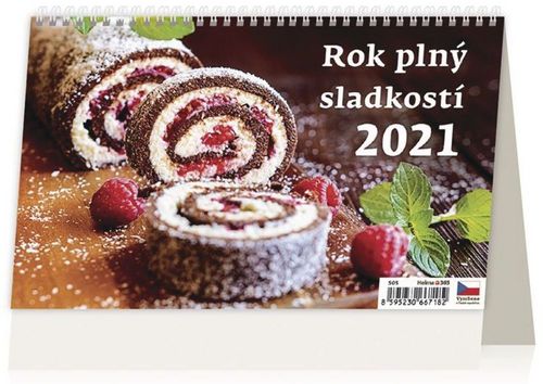 Rok plný sladkostí - stolní kalendář 2021