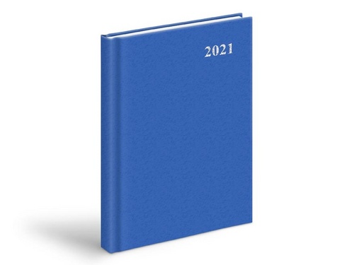 Diář 2021 D801 PVC Blue