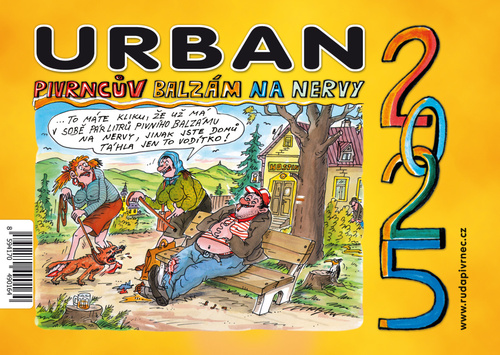 Urban Pivrncův balzám na nervy 2025 - stolní kalendář