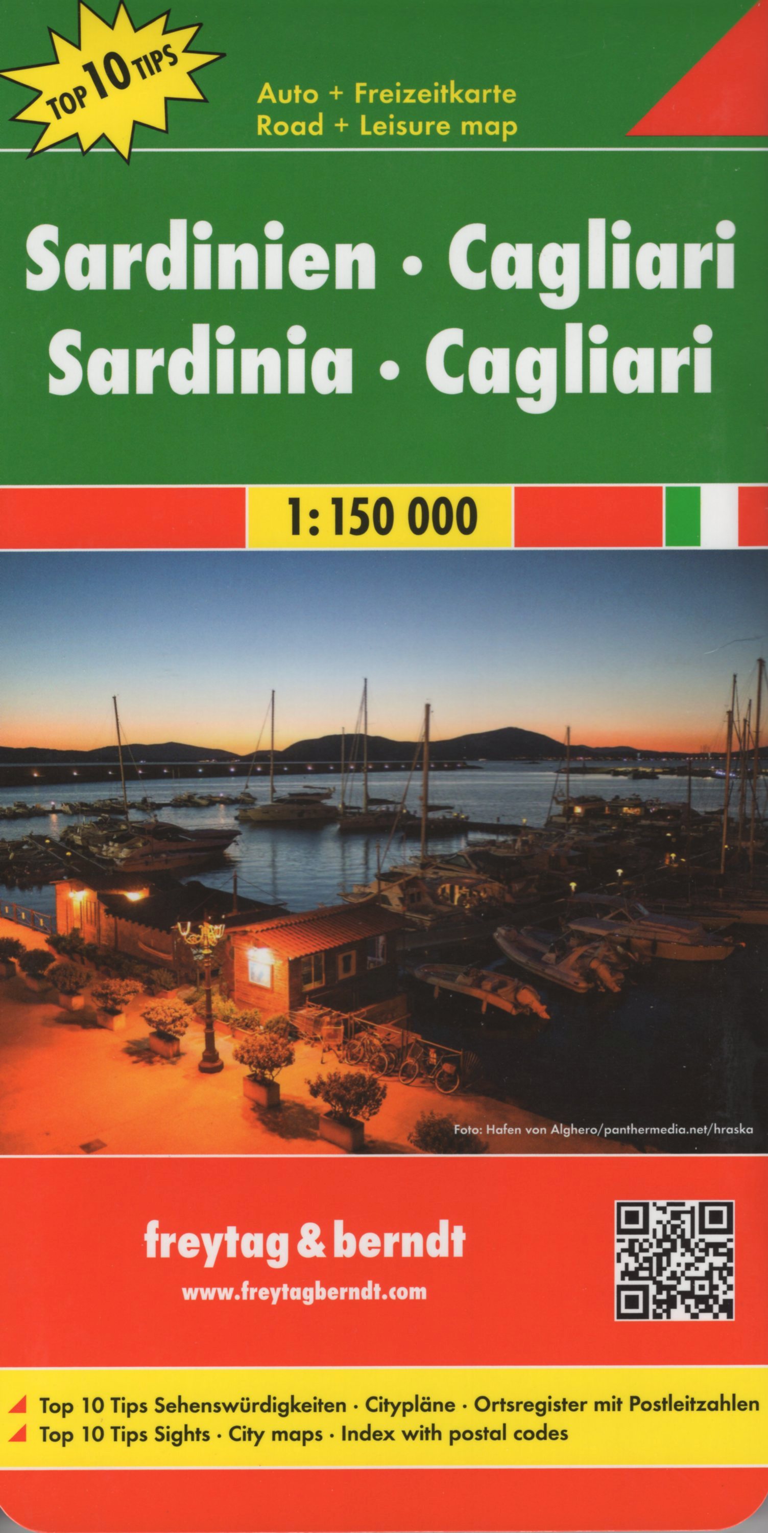 Sardínia, Cagliari 1:150 000