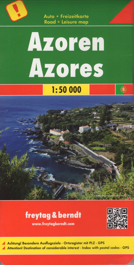 Azorské ostrovy 1:50 000