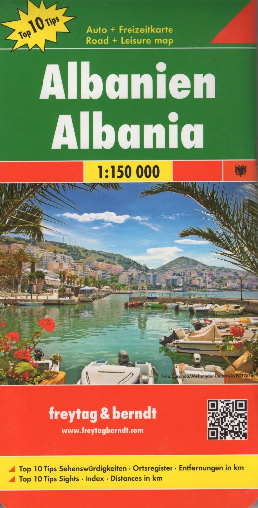 Albánsko 1:150 000