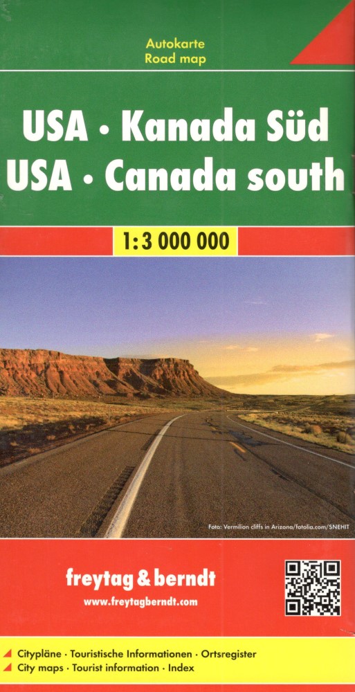 USA - Kanada Juh - Automapa 1:3 000 000