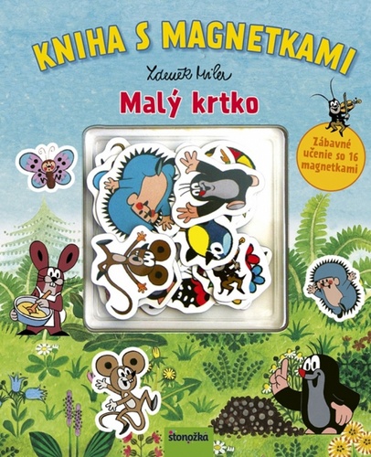 Kniha s magnetkami Malý krtko