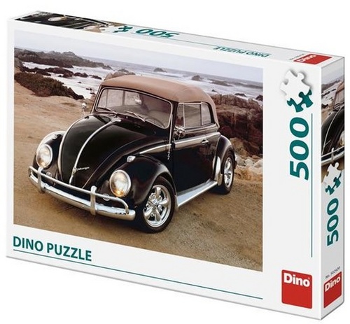 VW Brouk na pláži 500 Puzzle