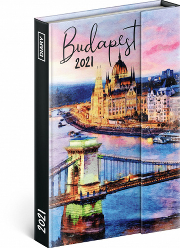Týdenní magnetický diář Budapešť 2021