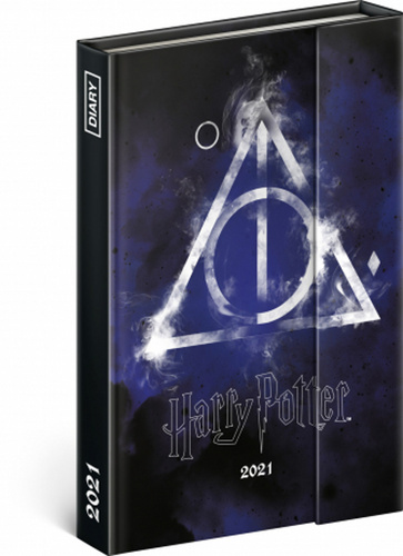 Týdenní magnetický diář Harry Potter – Deathly Hallows 2021