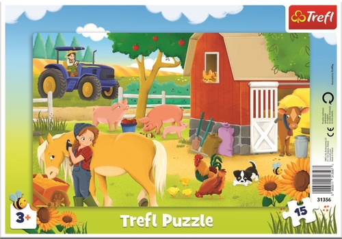 Puzzle Na farmě