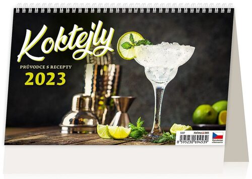Koktejly 2023 - stolní kalendář
