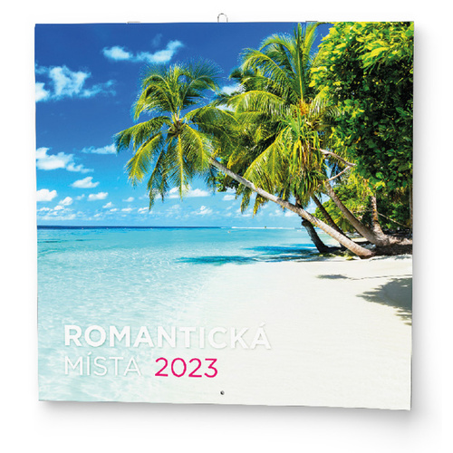 Romantická místa 2023 - nástěnný kalendář