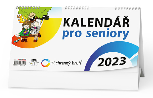 Kalendář pro seniory 2023 - stolní kalendář