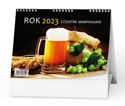 Rok 2023 s českými minipivovary 2023 - stolní kalendář