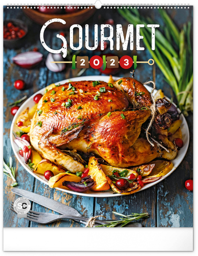 Gourmet 2023 - nástěnný kalendář