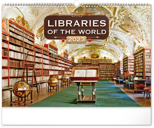 Světové knihovny 2023 - nástěnný kalendář
