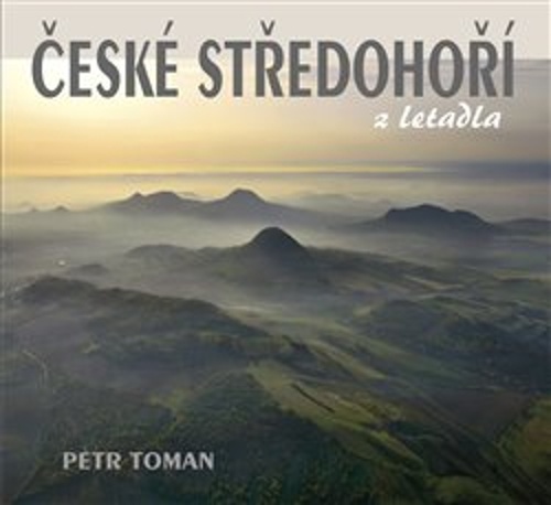 České středohoří z letadla