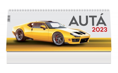 Autá 2023 - stolový kalendár