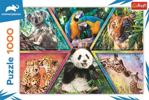 Puzzle Animal Planet Království zvířat 1000 dílků