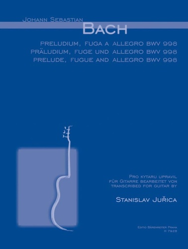 Preludium, fuga a allegro BWV 998