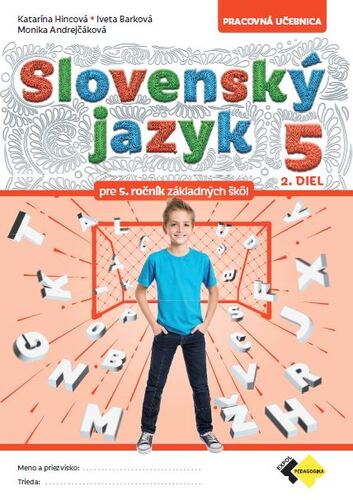Slovenský jazyk pre 5.ročník 2.diel
