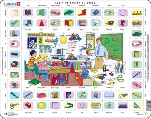 Larsen Puzzle - Learning English at School : EN6