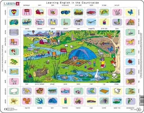 Larsen Puzzle - Learning English by the Countryside - EN4-GB