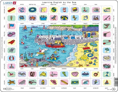 Larsen Puzzle - Learning English by the Sea  : EN3