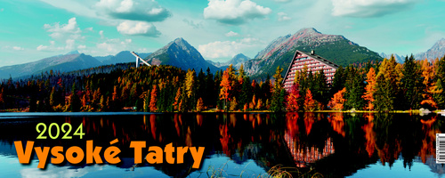 Vysoké Tatry 2024- stolový kalendár