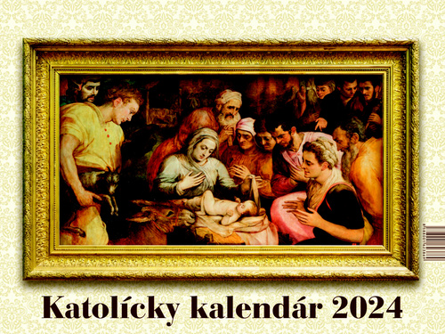 Katolícky kalendár 2024 - stolový kalendár