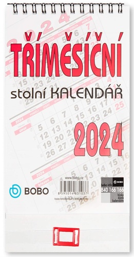 Tříměsíční 2024 - stolní kalendář