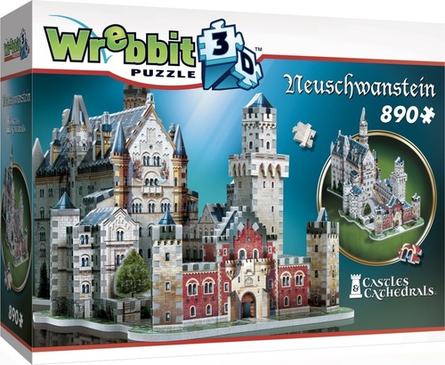 3D puzzle Zámek Neuschwanstein