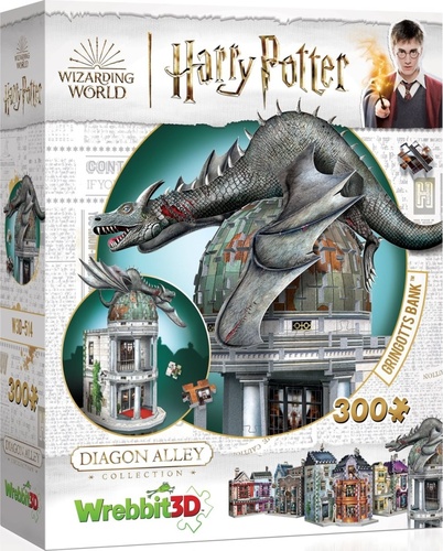 3D puzzle Harry Potter Gringottova banka