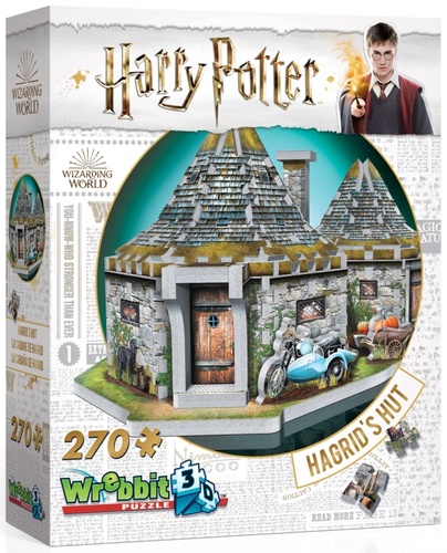 3D puzzle Harry Potter Hagridův domek