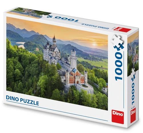 Puzzle 1000 Jarní Neuschwanstein