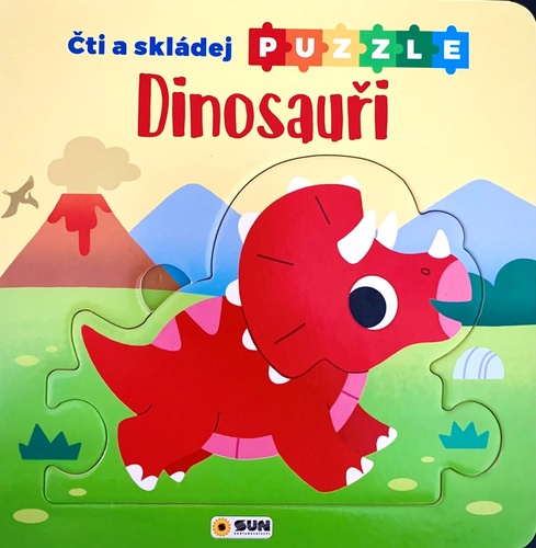 Dinosauři Čti a skládej puzzle