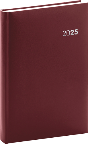 Denní diář Balacron 2025 bordó