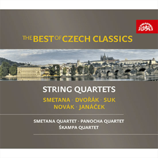 The Best of Czech Classics - smyčcové kvartety; Smetana, Dvořák, Janáček - 3CD