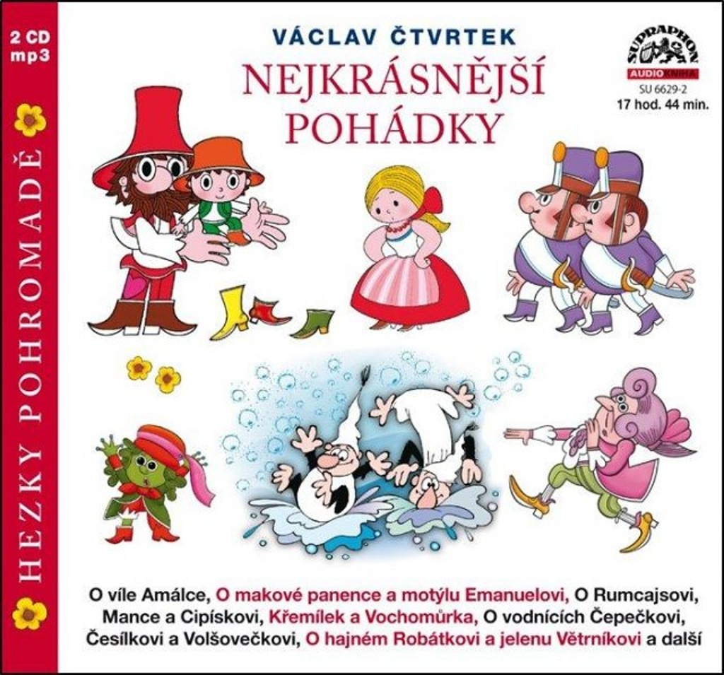 Nejkrásnější pohádky hezky pohromadě