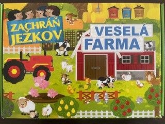Veselá farma / Zachráň ježkov - 2 stolné hry