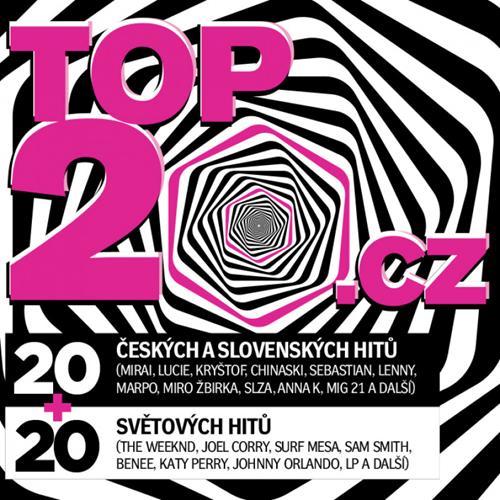 TOP20.CZ 2020: 20 českých a slovenských hitů + 20 světových hitů - 2 CD