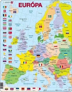 Larsen Puzzle - Europa politická - slovensky : K2