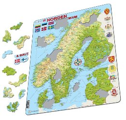 Larsen Puzzle - Škandinávia : K3