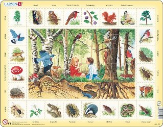 Larsen Puzzle - Príroda Les : NA4
