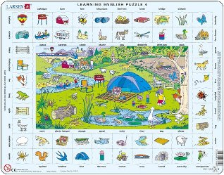 Larsen Puzzle - Learning English Puzzle 4 - EN4