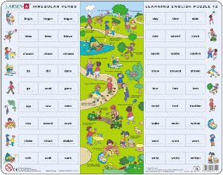 Larsen Puzzle - Learning English Puzzle 12 - EN12