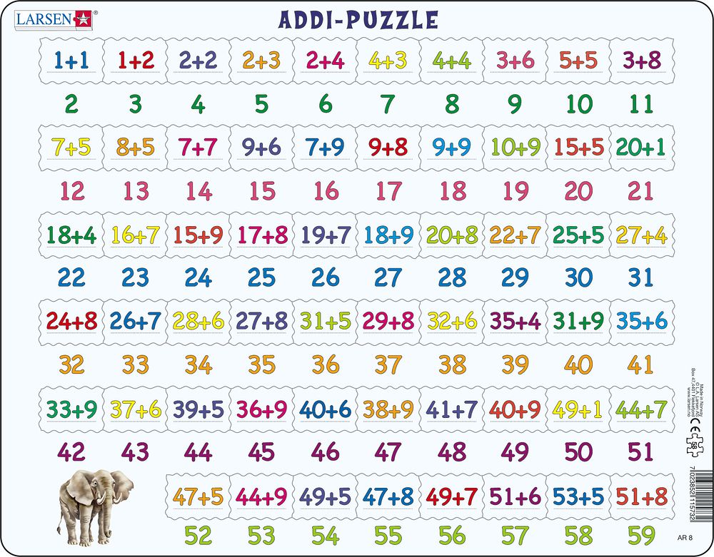Larsen Puzzle - Addi - Sčítanie : AR8