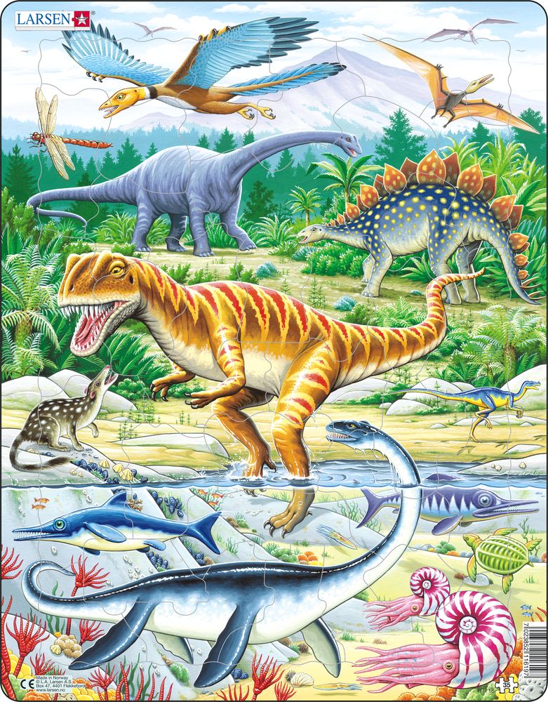Larsen Puzzle - Dinosauři