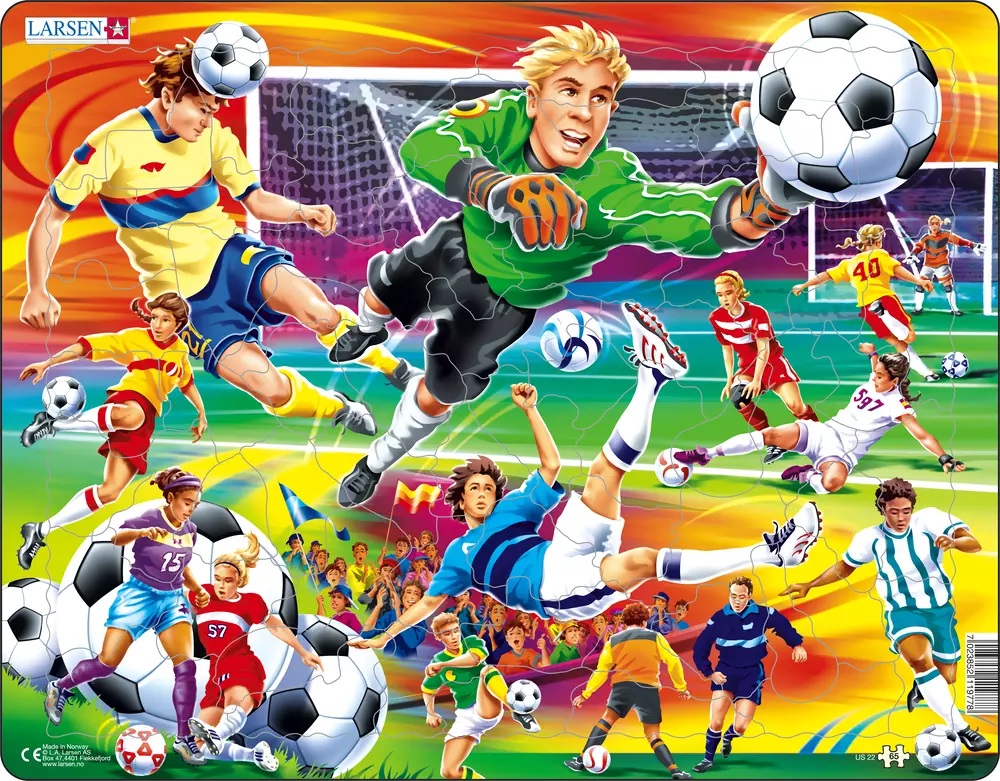 Larsen Puzzle - Hra Futbal : US22