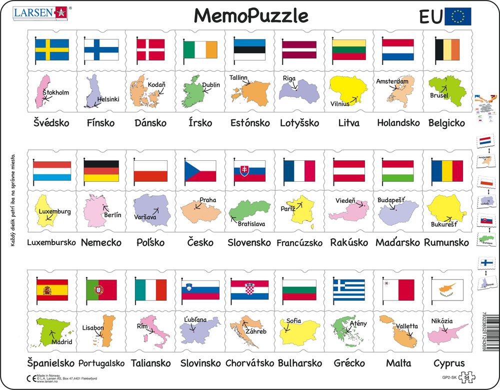 Larsen Puzzle - MemoPuzzle EU : GP2