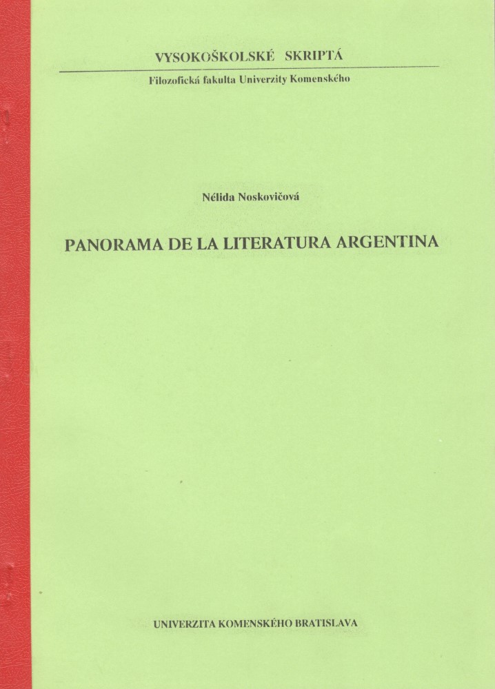 Panorama de la Literaura Argentina