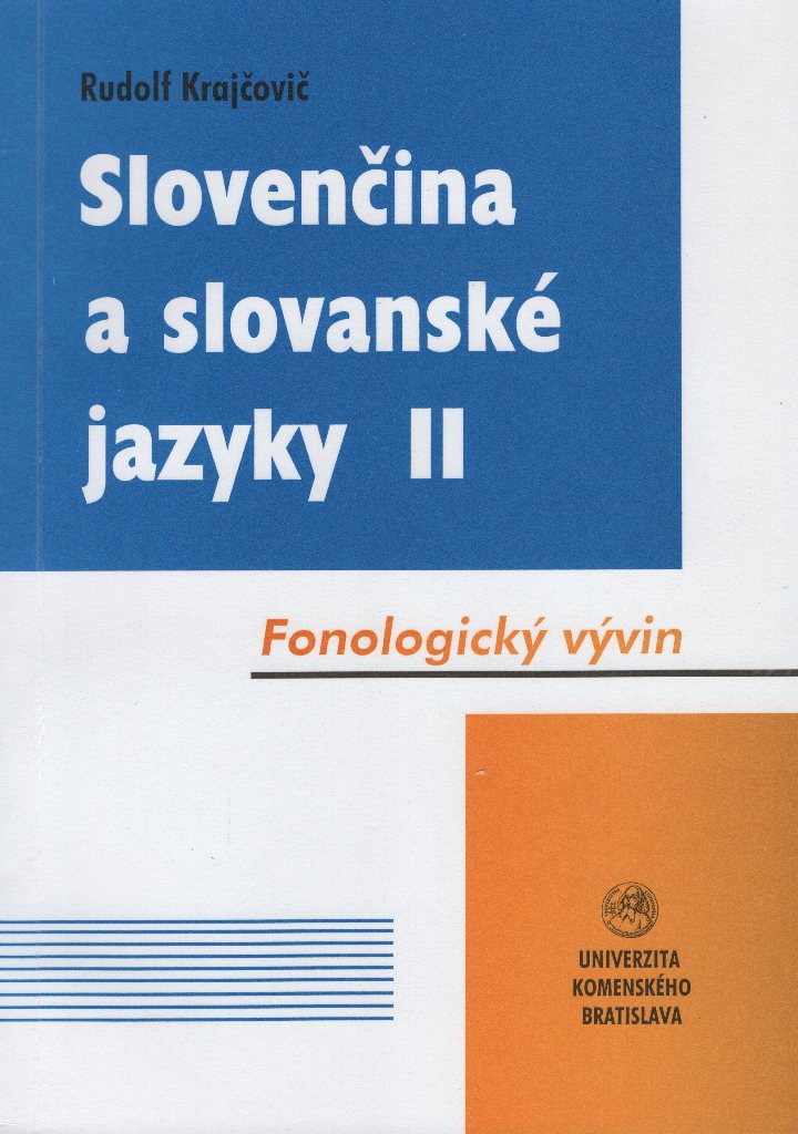 Slovenčina a slovanské jazyky II